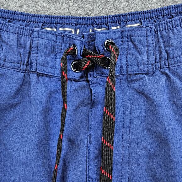 Spyder Swim Trunks Small Board Shorts Mens Blue Mesh Lining Pockets 8" Inseam - Picture 3 of 14